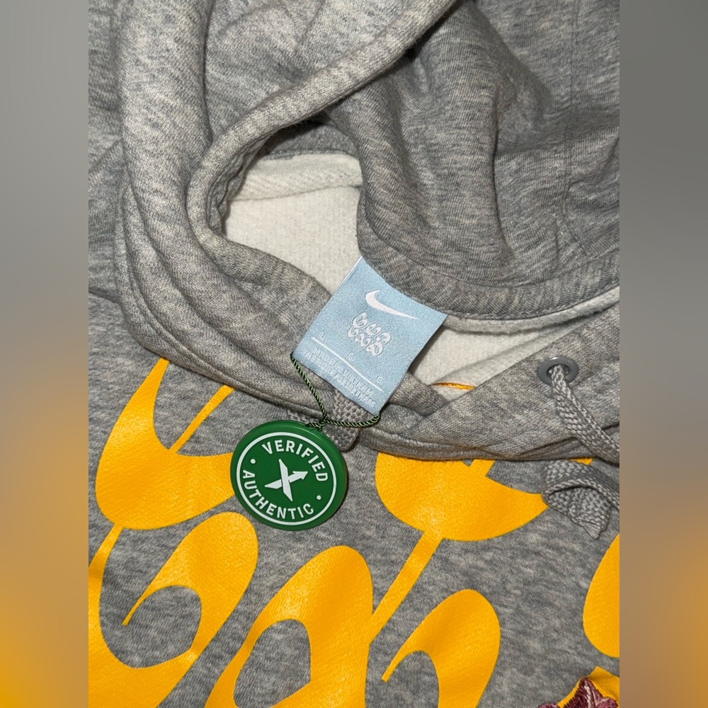 New Stock X Certified Mens Nike x Drake Collaboration Lover Boy Hoodie Soft! L - Picture 4 of 6
